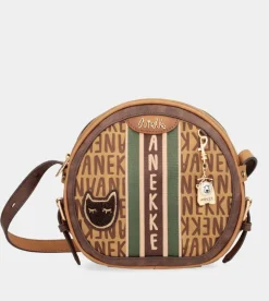 Fashion Anekke Bandolera Redonda Logo Urban