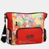 Store Anekke Bandolera Roja Con Bolsillos Nature Colors