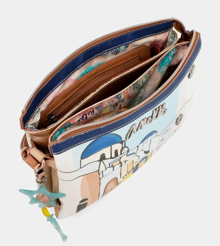 Cheap Anekke Bandolera Triple Compartimento Sunrise