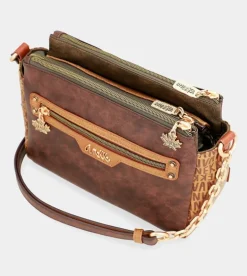 Online Anekke Bandolera Triple Compartimento Urban