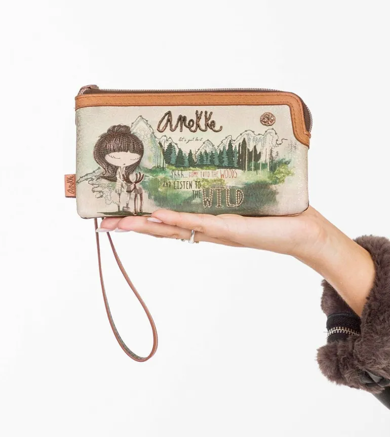 Outlet Anekke Billetero Con Asa De Mano The Forest
