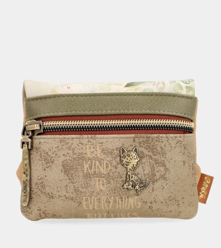 New Anekke Billetero Con Solapa Amazonia