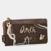 Outlet Anekke Billetero Flexible Marron Rfid Nature Shodo