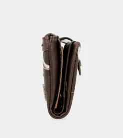 Outlet Anekke Billetero Flexible Marron Rfid Nature Shodo