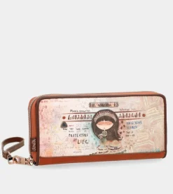 Discount Anekke Billetero Grande Estampado Rfid Menire