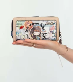Shop Anekke Billetero Grande Estampado Fun & Music