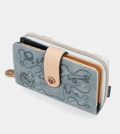 Sale Anekke Billetero Grande Estampado Fun & Music