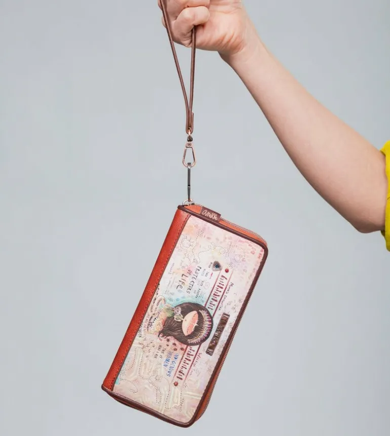 Discount Anekke Billetero Grande Estampado Rfid Menire