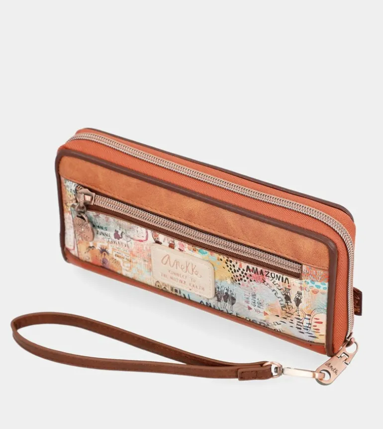 Discount Anekke Billetero Grande Estampado Rfid Menire