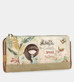 Outlet Anekke Billetero Grande Flexible Rfid Amazonia