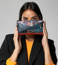 Clearance Anekke Billetero Grande Flexible Rfid Origami