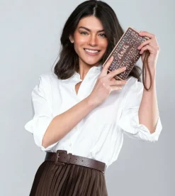 Online Anekke Billetero Grande Marron Rfid Tribe