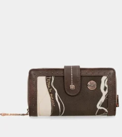 Best Sale Anekke Billetero Grande Marron Rfid Nature Shodo