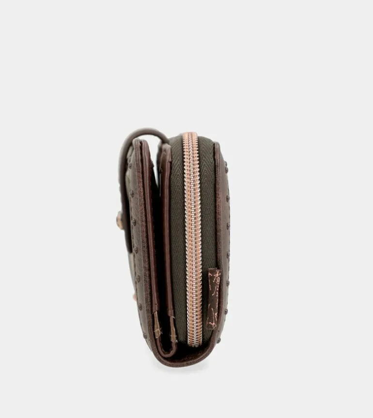 Best Sale Anekke Billetero Grande Marron Rfid Nature Shodo