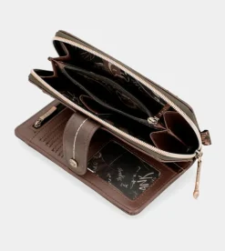 Best Sale Anekke Billetero Grande Marron Rfid Nature Shodo