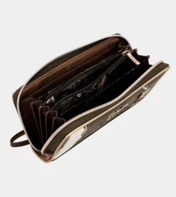 Shop Anekke Billetero Grande Marron Rfid Nature Shodo