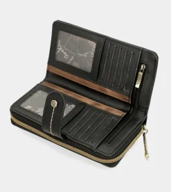 Online Anekke Billetero Grande Negro Rfid Nature Shodo