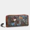 Sale Anekke Billetero Grande Rfid Estampado Contemporary