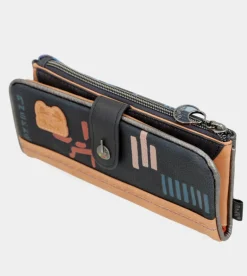 Cheap Anekke Billetero Grande Rfid Flexible Contemporary
