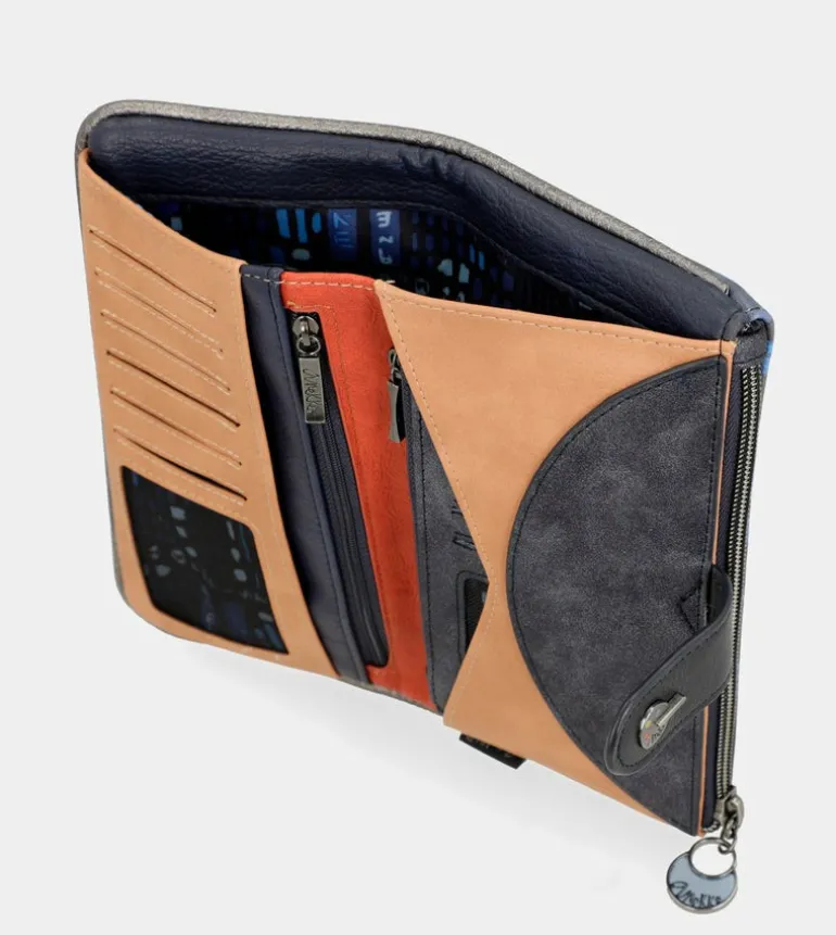 Cheap Anekke Billetero Grande Rfid Flexible Contemporary
