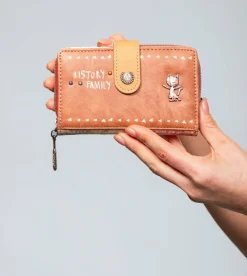 Online Anekke Billetero Mediano Estampado Rfid Menire