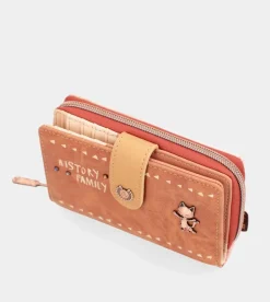Online Anekke Billetero Mediano Estampado Rfid Menire