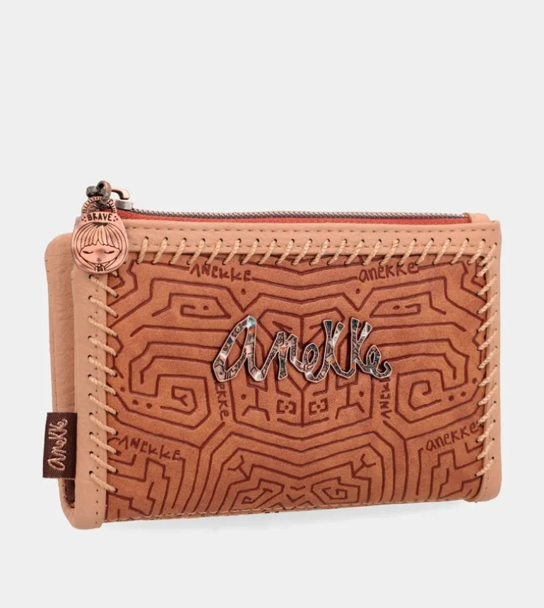 Discount Anekke Billetero Mediano Marron Rfid Tribe