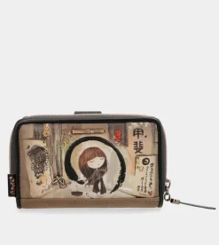 Best Sale Anekke Billetero Mediano Negro Rfid Shoen