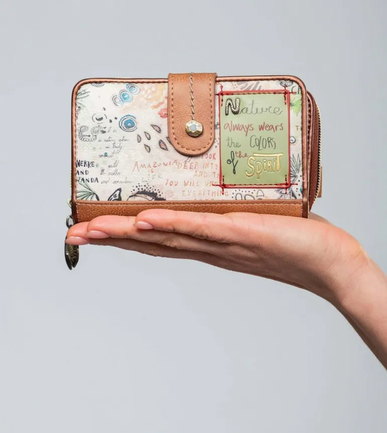 Shop Anekke Billetero Mediano Rfid Butterfly