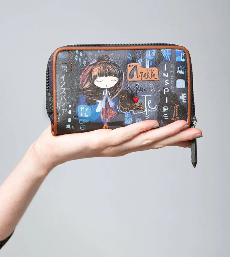 Shop Anekke Billetero Mediano Rfid Estampado Contemporary