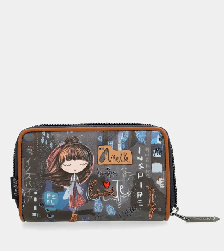 Shop Anekke Billetero Mediano Rfid Estampado Contemporary