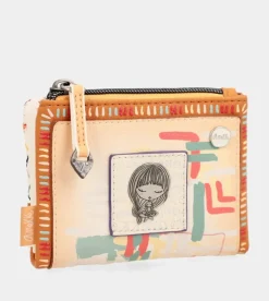 Fashion Anekke Billetero Pequeno Flexible Rfid Magic Souls