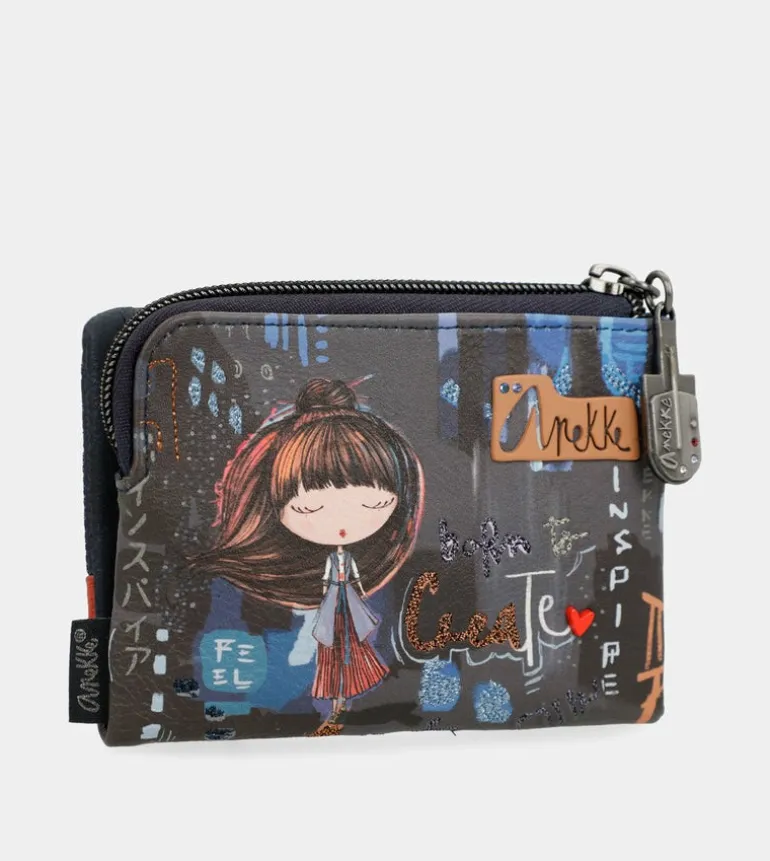 Sale Anekke Billetero Pequeno Rfid Flexible Contemporary