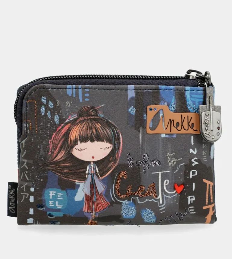 Sale Anekke Billetero Pequeno Rfid Flexible Contemporary