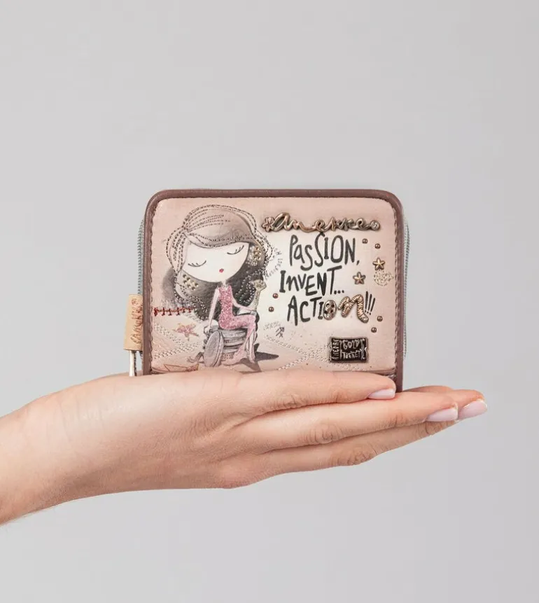 Flash Sale Anekke Billetero Pequeno Rfid Hollywood