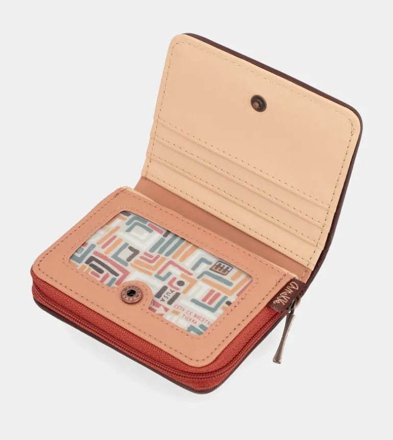 Hot Anekke Billetero Pequeno Rfid Menire
