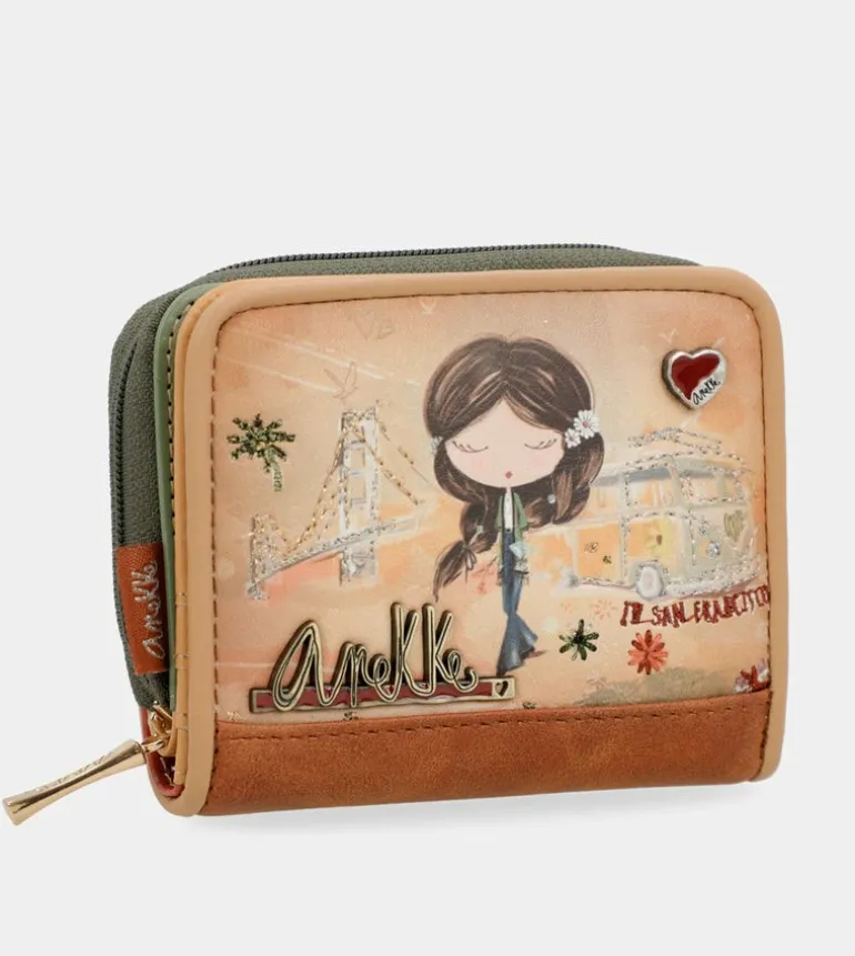Best Anekke Billetero Rfid Peace & Love Camel