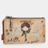 Best Sale Anekke Billetero Rfid Flexible Peace & Love Camel