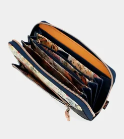 Online Anekke Billetero Rfid Grande Estampado Nature Pachamama