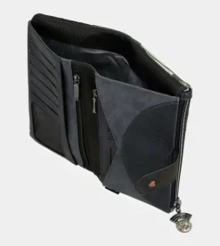 Best Anekke Billetero Rfid Grande Flexible Azul Marino Studio