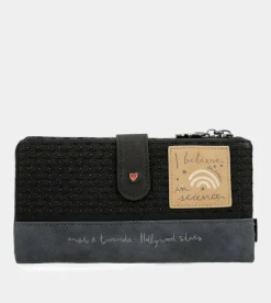 Best Anekke Billetero Rfid Grande Flexible Azul Marino Studio