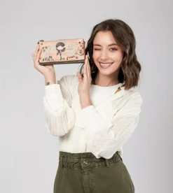 Cheap Anekke Billetero Rfid Grande Peace & Love Camel