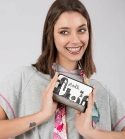 Hot Anekke Billetero Rfid Mediano Nature Sixties