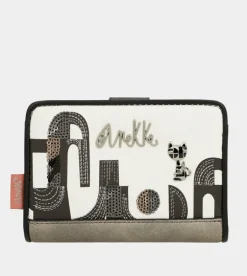 Hot Anekke Billetero Rfid Mediano Nature Sixties