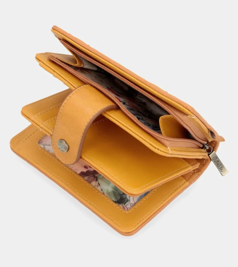 Cheap Anekke Billetero Rfid Mediano Ocre Nature Pachamama