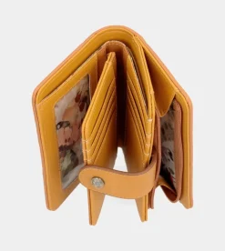 Cheap Anekke Billetero Rfid Mediano Ocre Nature Pachamama