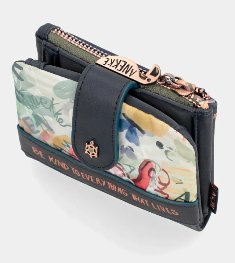 Outlet Anekke Billetero Rfid Pequeno Nature Pachamama