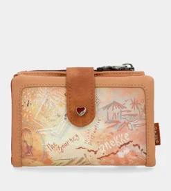 Online Anekke Billetero Rfid Pequeno Peace & Love Camel