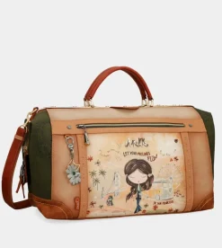 Best Sale Anekke Bolsa De Viaje Peace & Love Camel