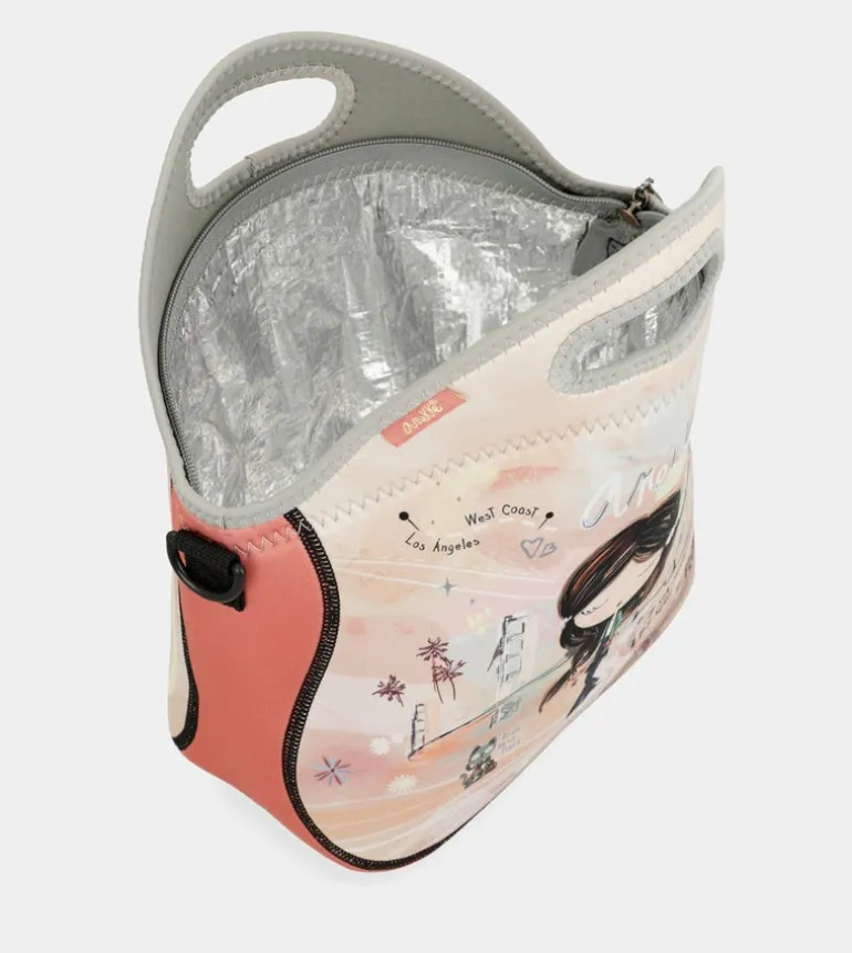 Store Anekke Bolsa Porta Alimentos Neopreno Peace & Love